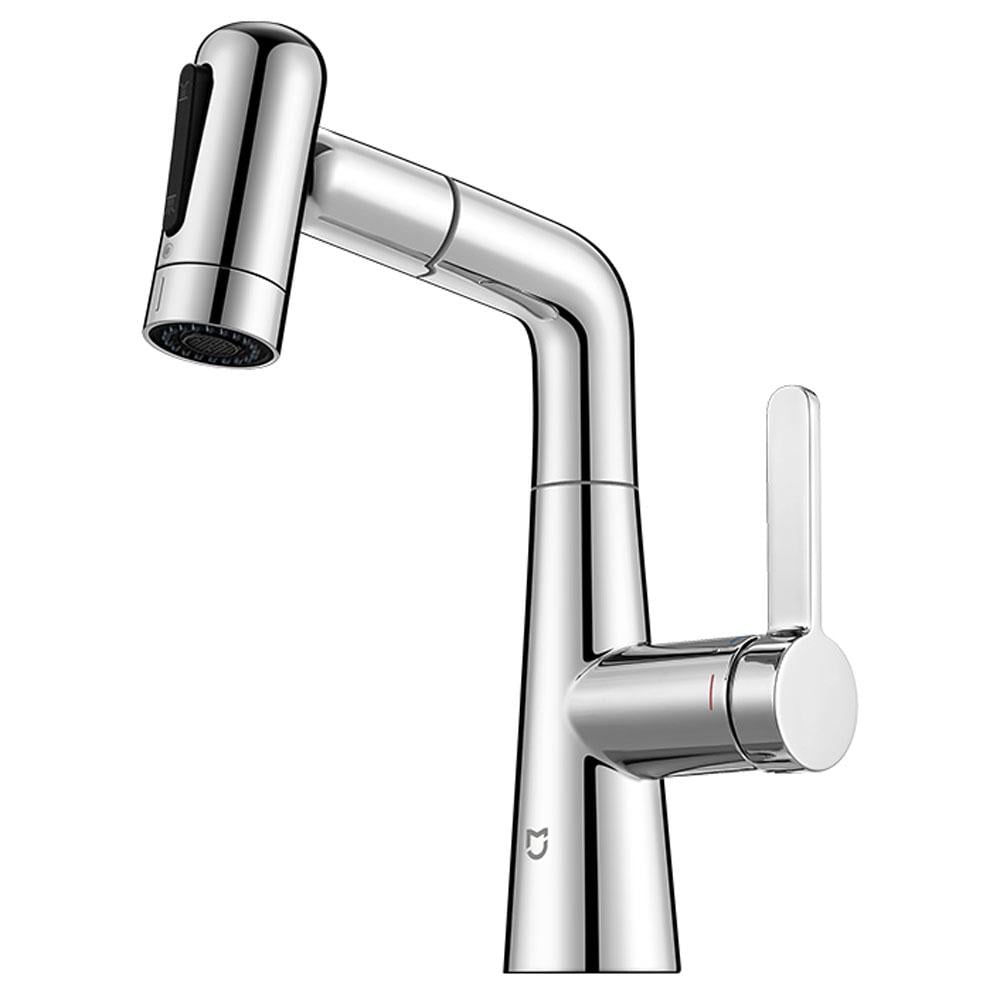 Смеситель для раковины выдвижной MiJia Pull-out Basin Faucet S1 (MJCLSMPLT01DB) Смеситель для раковины выдвижной MiJia Pull-out Basin Faucet S1 (MJCLSMPLT01DB)