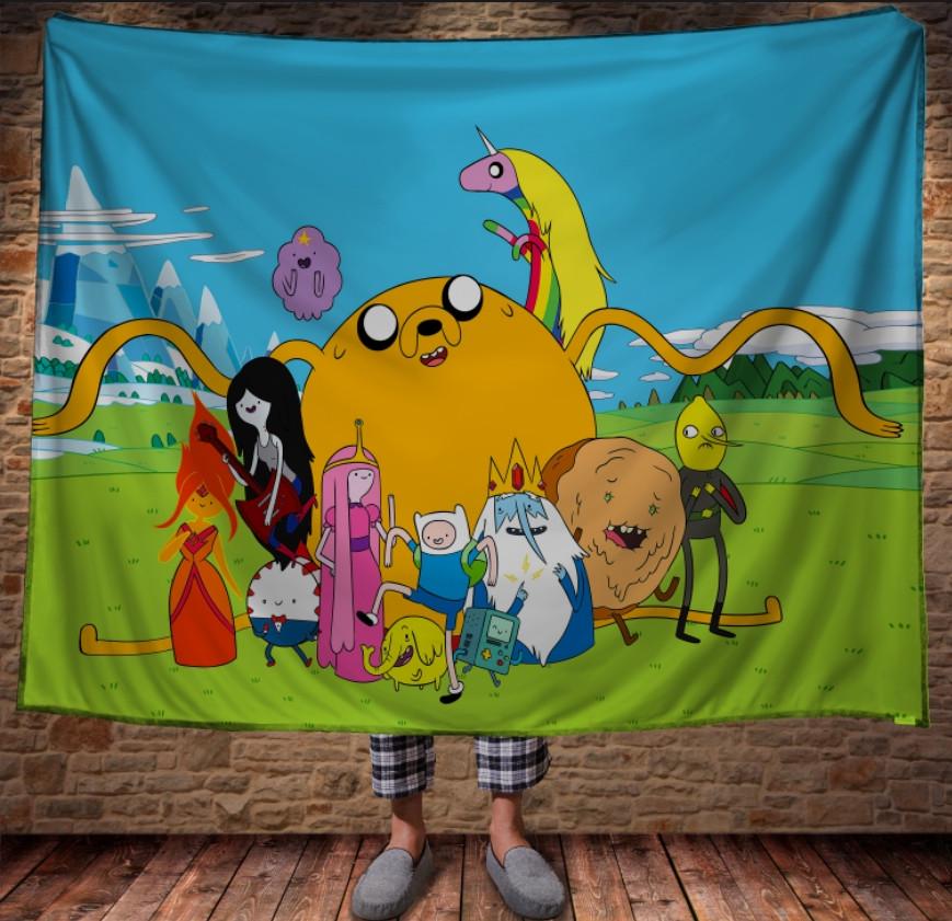 Плед з 3D принтом Час пригод 150x200 см (epi_0307)