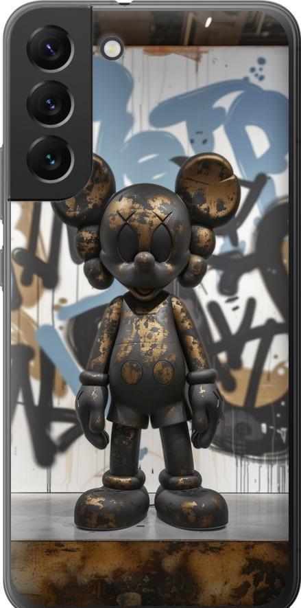 Чехол на Samsung Galaxy S22 Plus Bronze kaws v2 (6098u-2495-42517)
