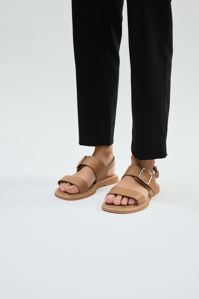 Босоножки женские LONZA кожаные р. 37 Коричневый (197622) - фото 3 Босоножки женские LONZA кожаные р. 37 Коричневый (197622) - фото 3