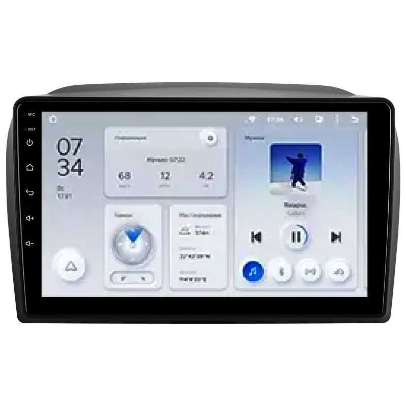 Автомагнитола штатная Teyes X1 для Fiat Doblo II 2009-2015 Android (1622072848)