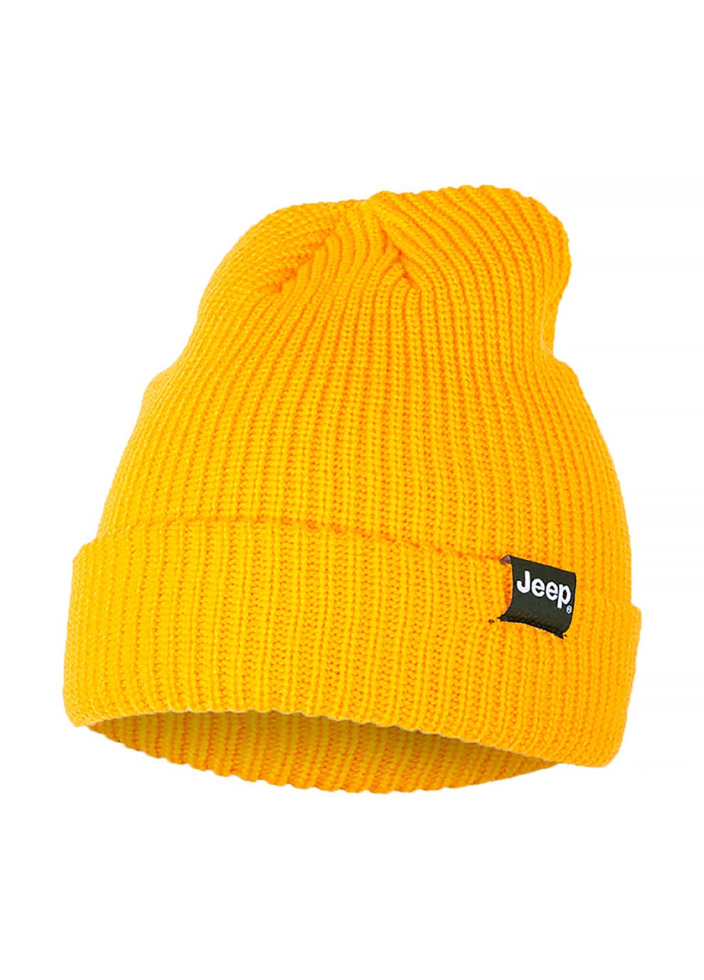 Шапка чоловіча JEEP RIBBED TRICOT HAT WITH CUFF J22W Помаранчевий (O102600-Y247)