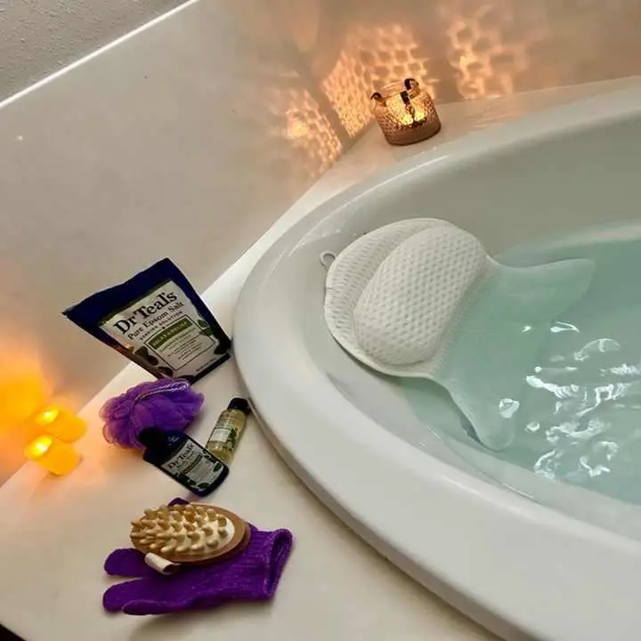 Подушка для ванны Bath pillow на 6 присосках (27271978) - фото 8