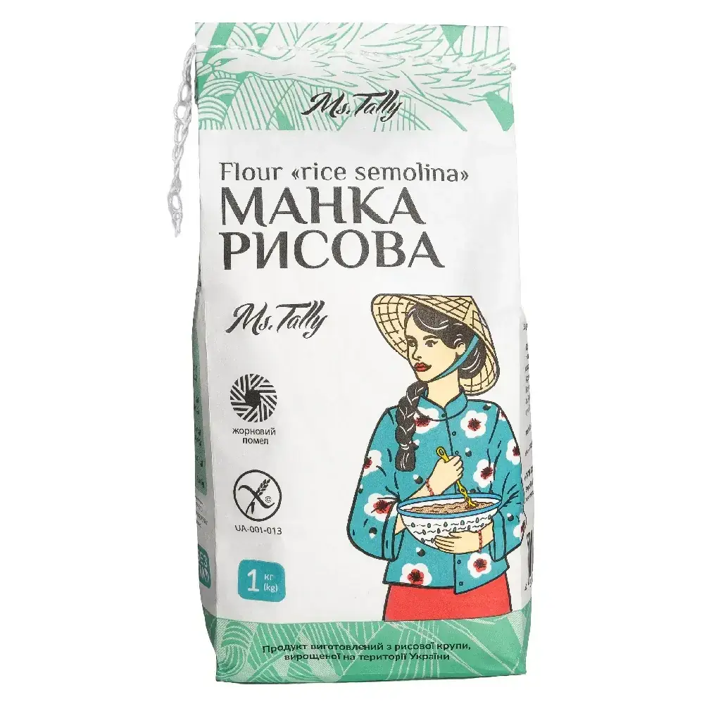 Манка рисова Ms.Tally 1 кг (2094612277)