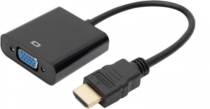 Перехідник-конвертер HDMI/VGA 12 універсальний адаптер