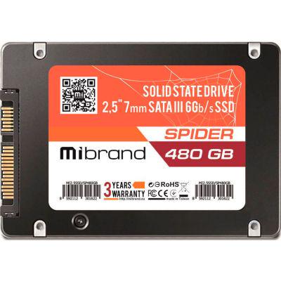 SSD-накопичувач Mibrand Spider 480GB 2,5" (MI2.5SSD/SP480GBST)