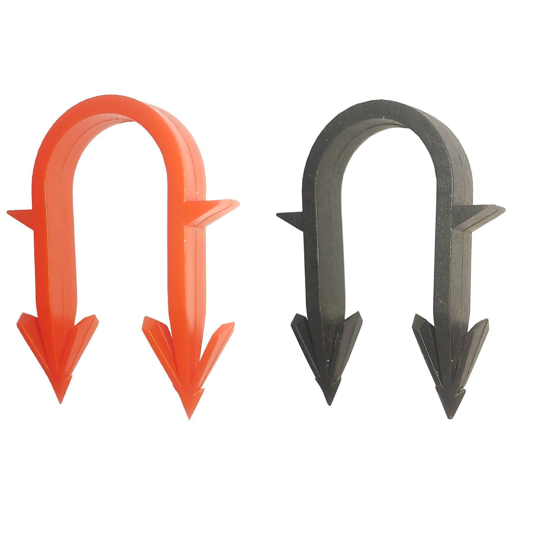 Скоба для кріплення труби теплої підлоги 16-20 45 мм 100 шт. Чорний/Червоний (30364299) - фото 2 Скоба для кріплення труби теплої підлоги 16-20 45 мм 100 шт. Чорний/Червоний (30364299) - фото 2