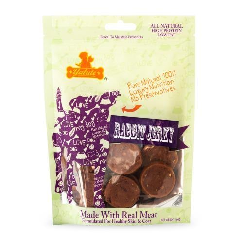 Ласощі Yalute Rabbit and Apple Bit для собак кролик та яблуко 100 г