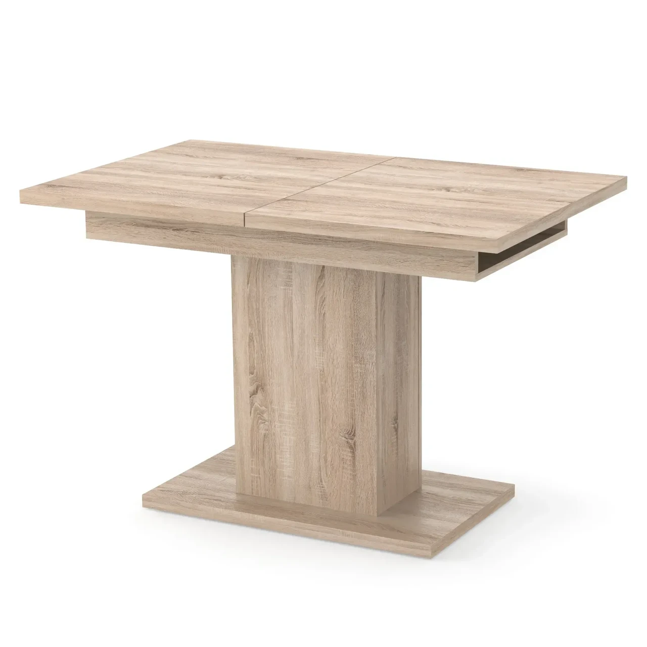 Обідній стіл Neman Greys розсувний 150/110х675х750 см Дуб сонома (27451359) - фото 3 Обідній стіл Neman Greys розсувний 150/110х675х750 см Дуб сонома (27451359) - фото 3