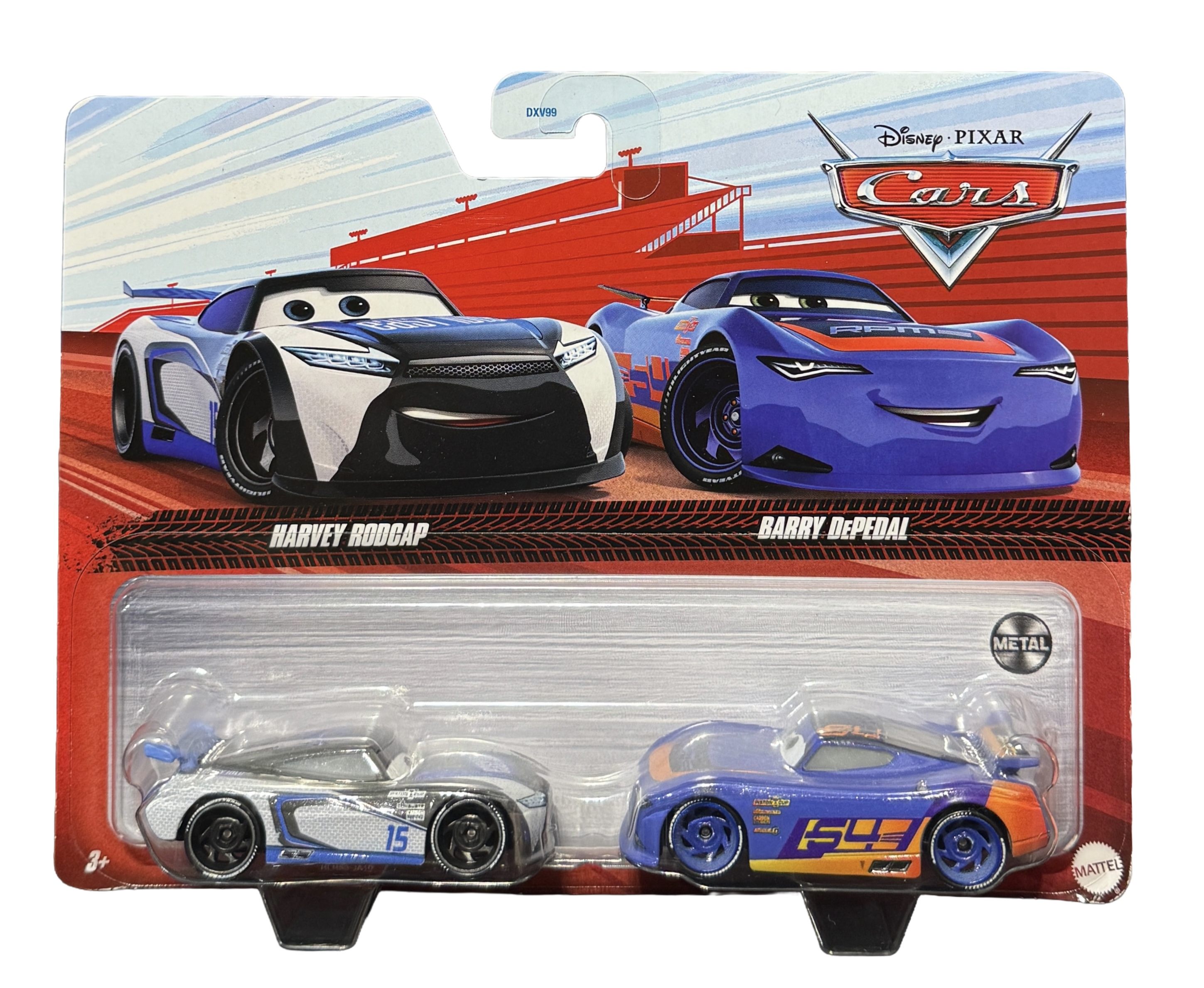 Набор машинок CARS Харви Родкап и Барри Депедал