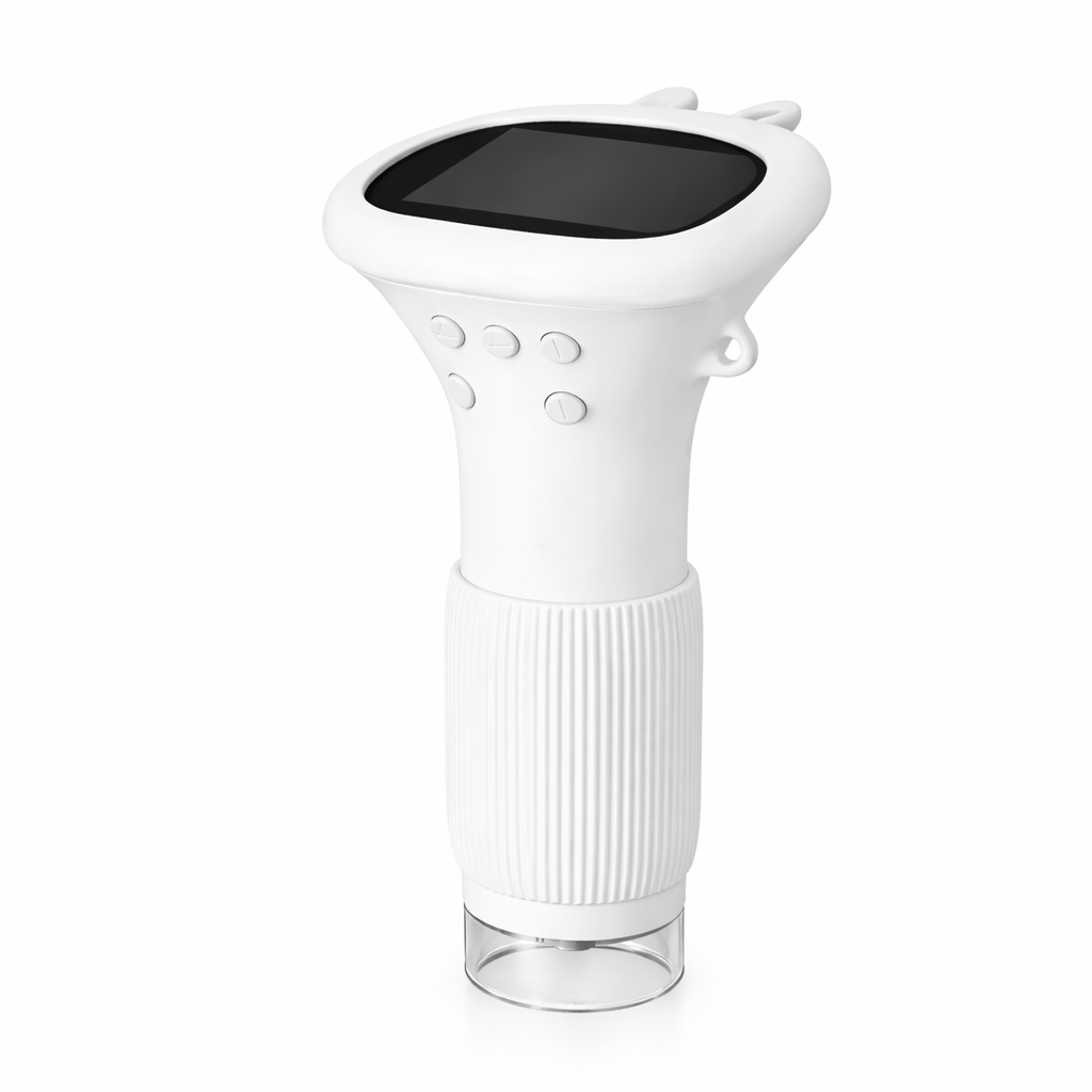 Микроскоп детский цифровой с экраном портативный учебный Белый (2736546491)