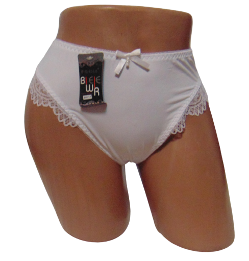 Жіночі трусики бразиліана Biweier 20071 XL Білий (1868743518)