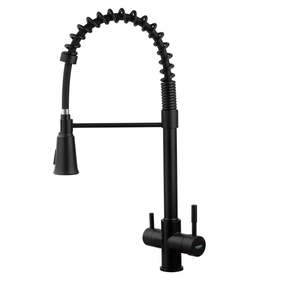 Смеситель для кухни с выходом для питьевой воды KOER KB-72025-05 пружина (KR5015) Смеситель для кухни с выходом для питьевой воды KOER KB-72025-05 пружина (KR5015)