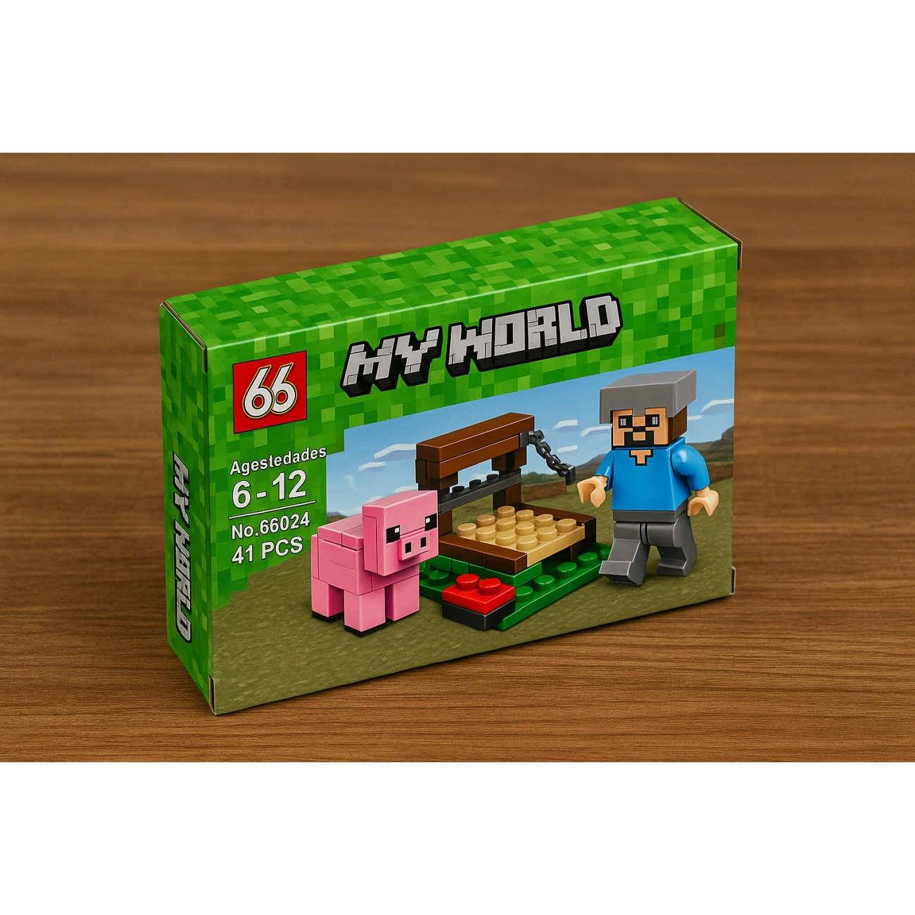 Набор игровой Minecraft Бойцовская арена 41 эл. (29332259) - фото 4