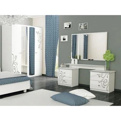 Гарнитур спальный Миро-Марк Bogema №4 Белый глянцевый (213-787)