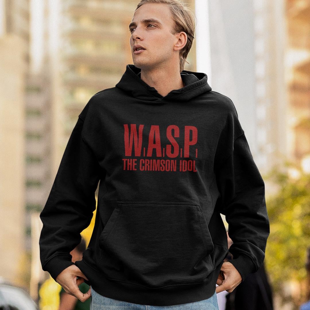 Худи флисовый унисекс WASP The Crimson Idol 2XL Черный (00000008754)