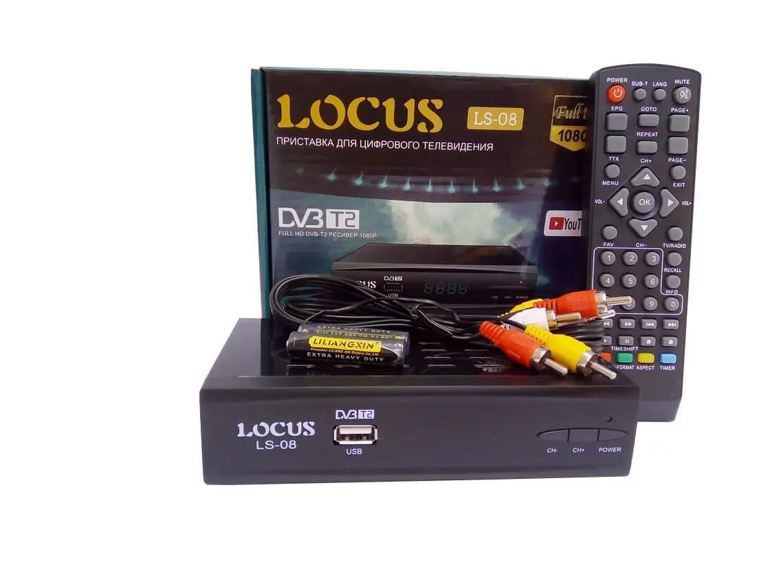 Приставка для цифрового телевидения LOCUS LS-08-MINI Wi-Fi DVB-C/T2 (SCL-T2.)