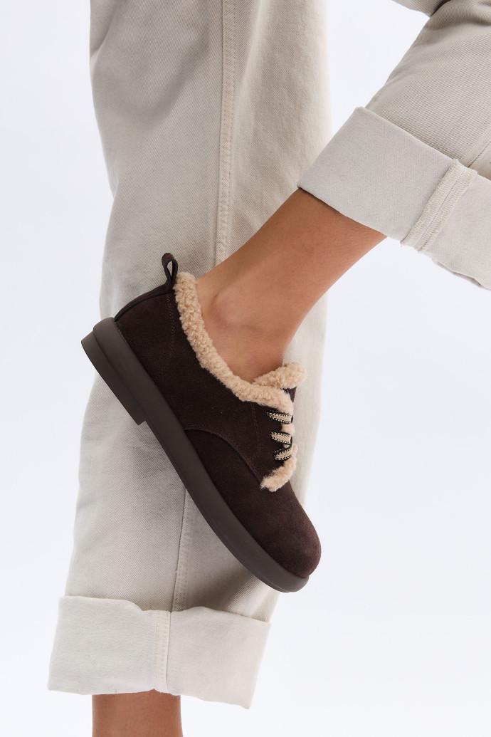 Слипоны LONZA 205153 р. 42 Коричневый (23425_42) - фото 4 Слипоны LONZA 205153 р. 42 Коричневый (23425_42) - фото 4