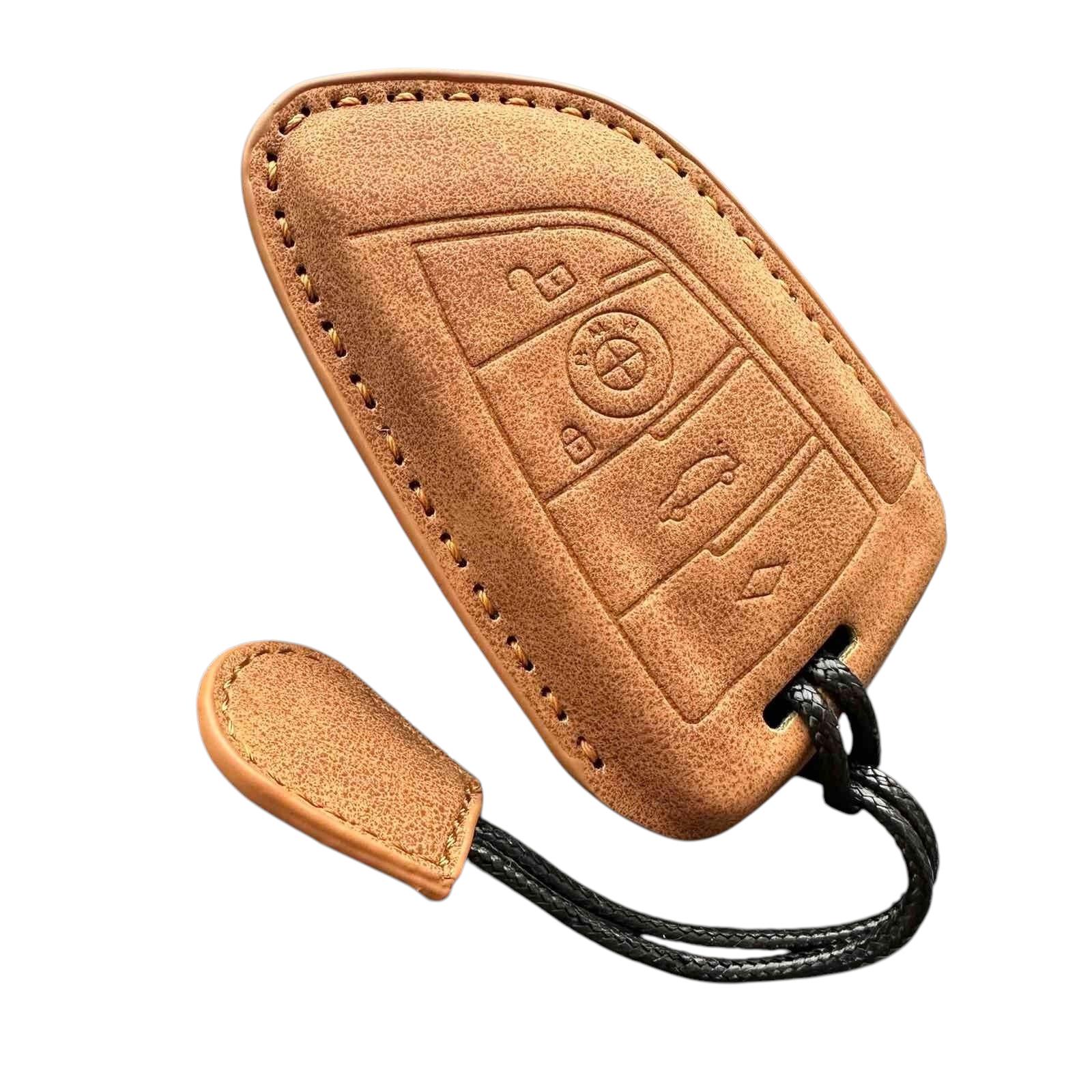 Чехол кожаный для ключа BMW (bw3mfb)