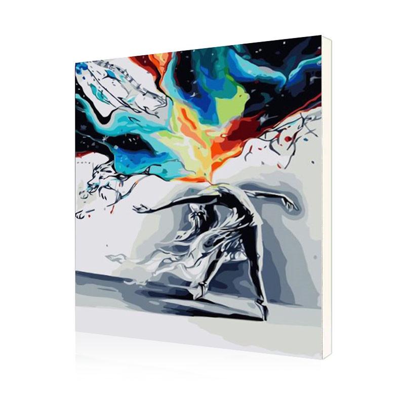 Картина по номерам Lesko DIY RA3315 "Всплеск чувств"