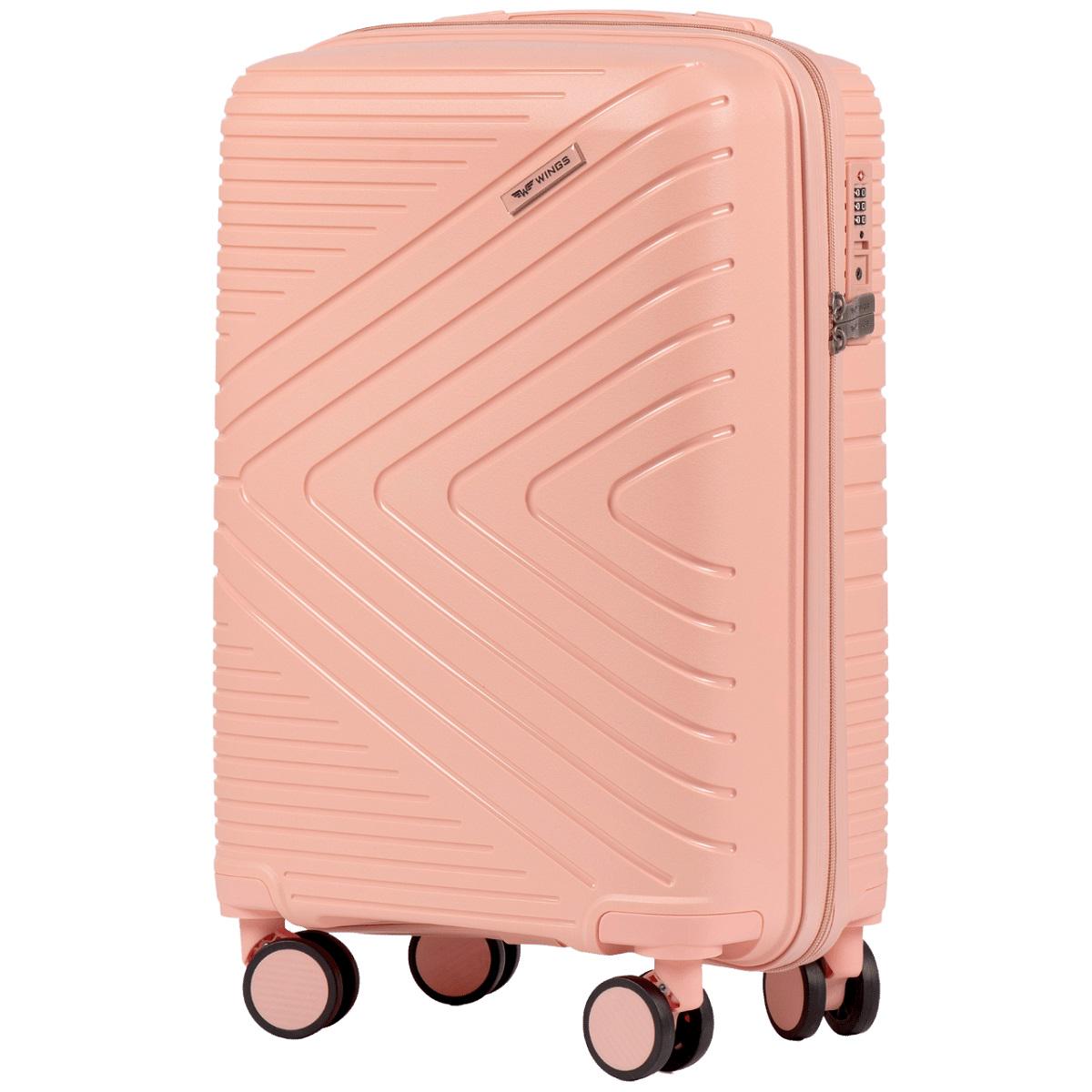 Чемодан полипропиленовый Wings 181-05 малый Коралловый (Wp00529) - фото 2 Чемодан полипропиленовый Wings 181-05 малый Коралловый (Wp00529) - фото 2