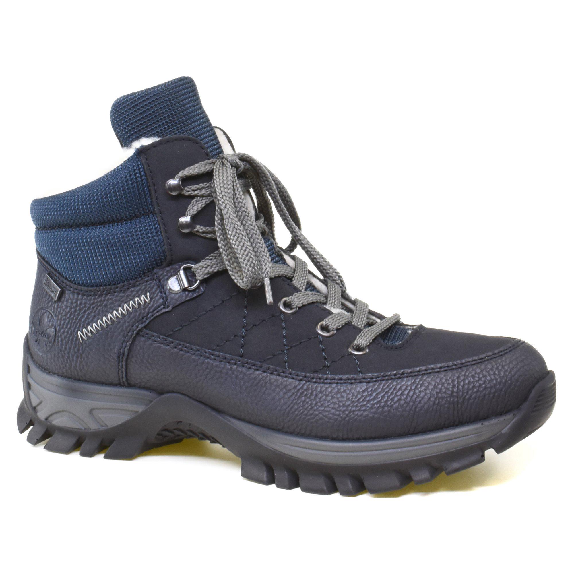 Ботинки зимние женские Rieker р. 39 Темно-синий (013606-39)