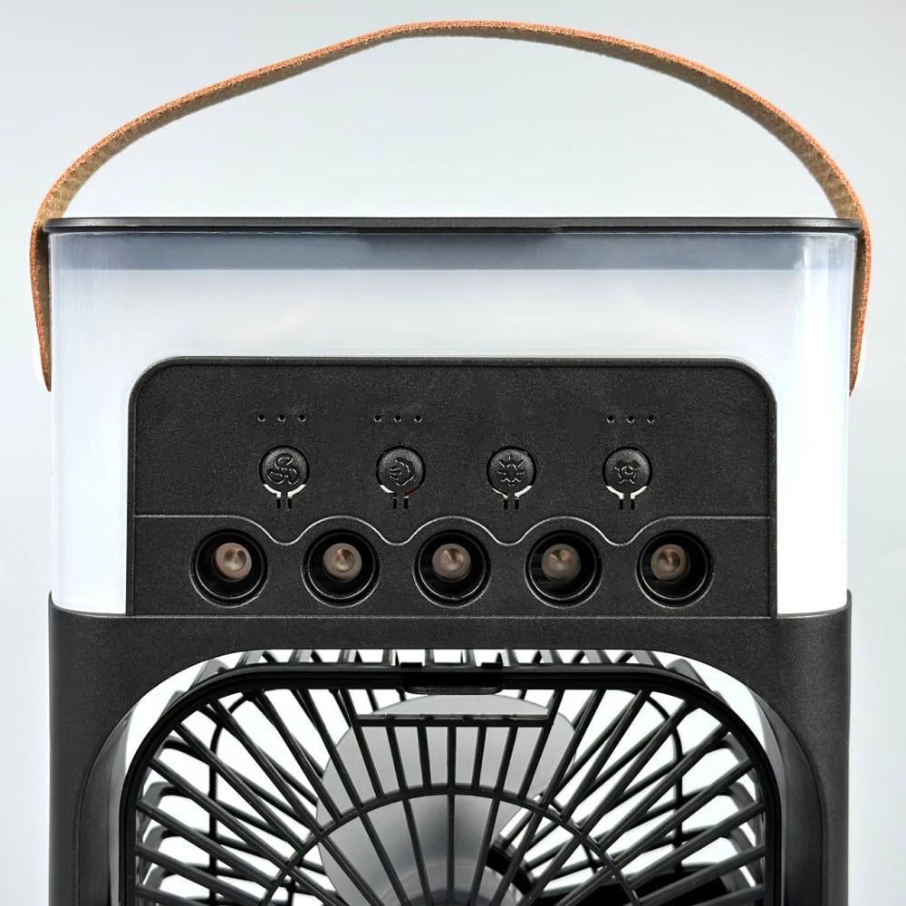 Вентилятор настільний з зволожувачем повітря Air Cooler Fan USB LED (33357561) - фото 11