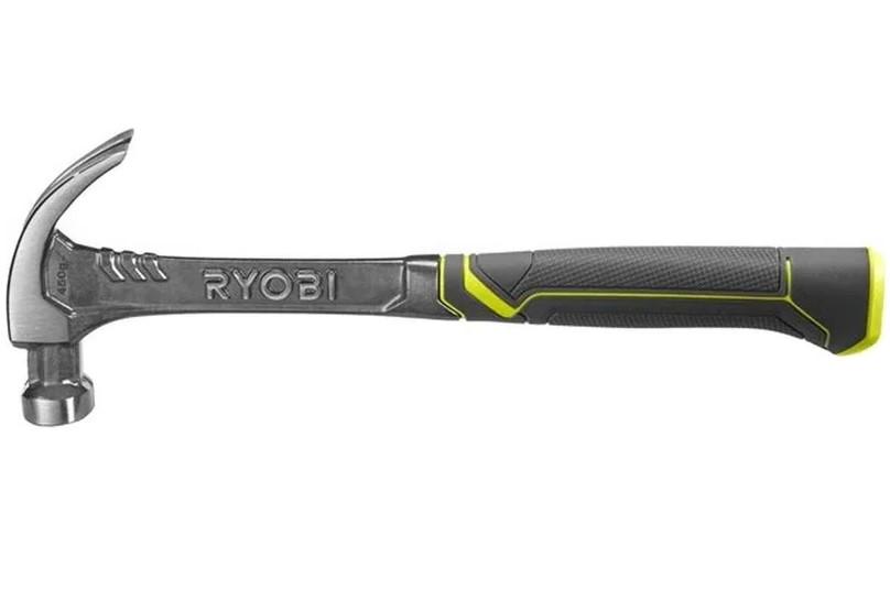 Молоток столярный Ryobi RHHSCC450 с магнитным держателем и цвяходером 450 г (616217)