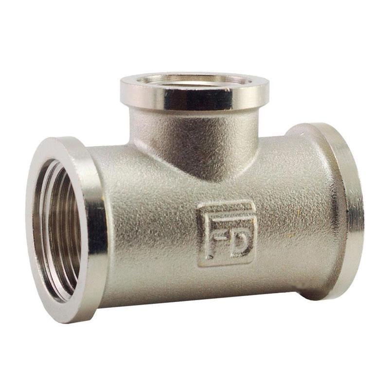 Редукционный тройник FADO Srl Fitt никель 1"x1/2"x1" ВОВ (TK-T05)