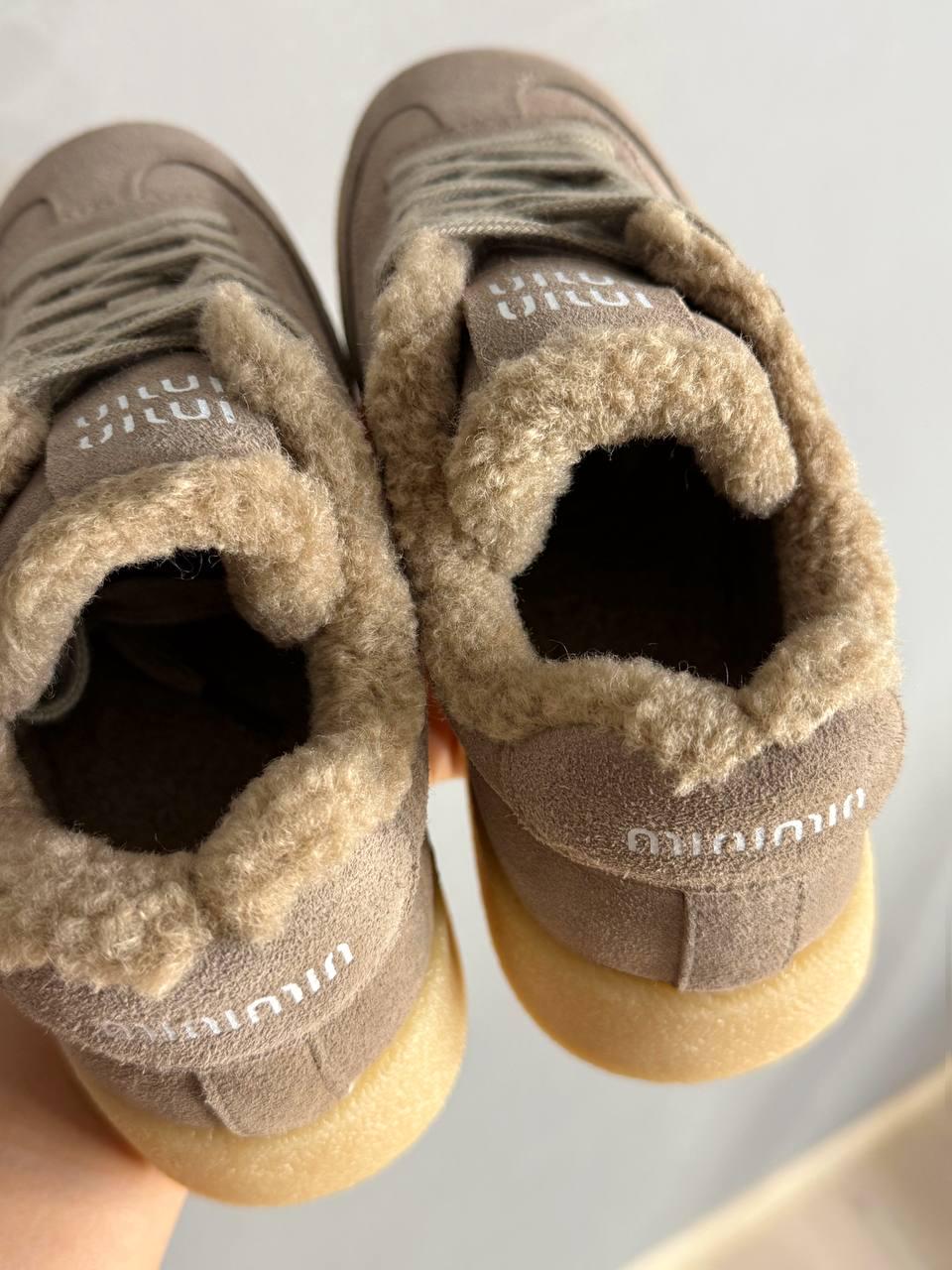 Кеди жіночі Hengji 633-5 утеплені замшеві на хутрі р. 38 Бежевий (5388) - фото 6 Кеди жіночі Hengji 633-5 утеплені замшеві на хутрі р. 38 Бежевий (5388) - фото 6