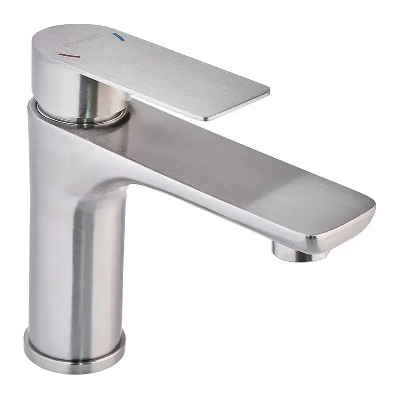 Смеситель для раковины Champion WEL-001 однорычажная нержавеющая сталь (CH6166) Смеситель для раковины Champion WEL-001 однорычажная нержавеющая сталь (CH6166)