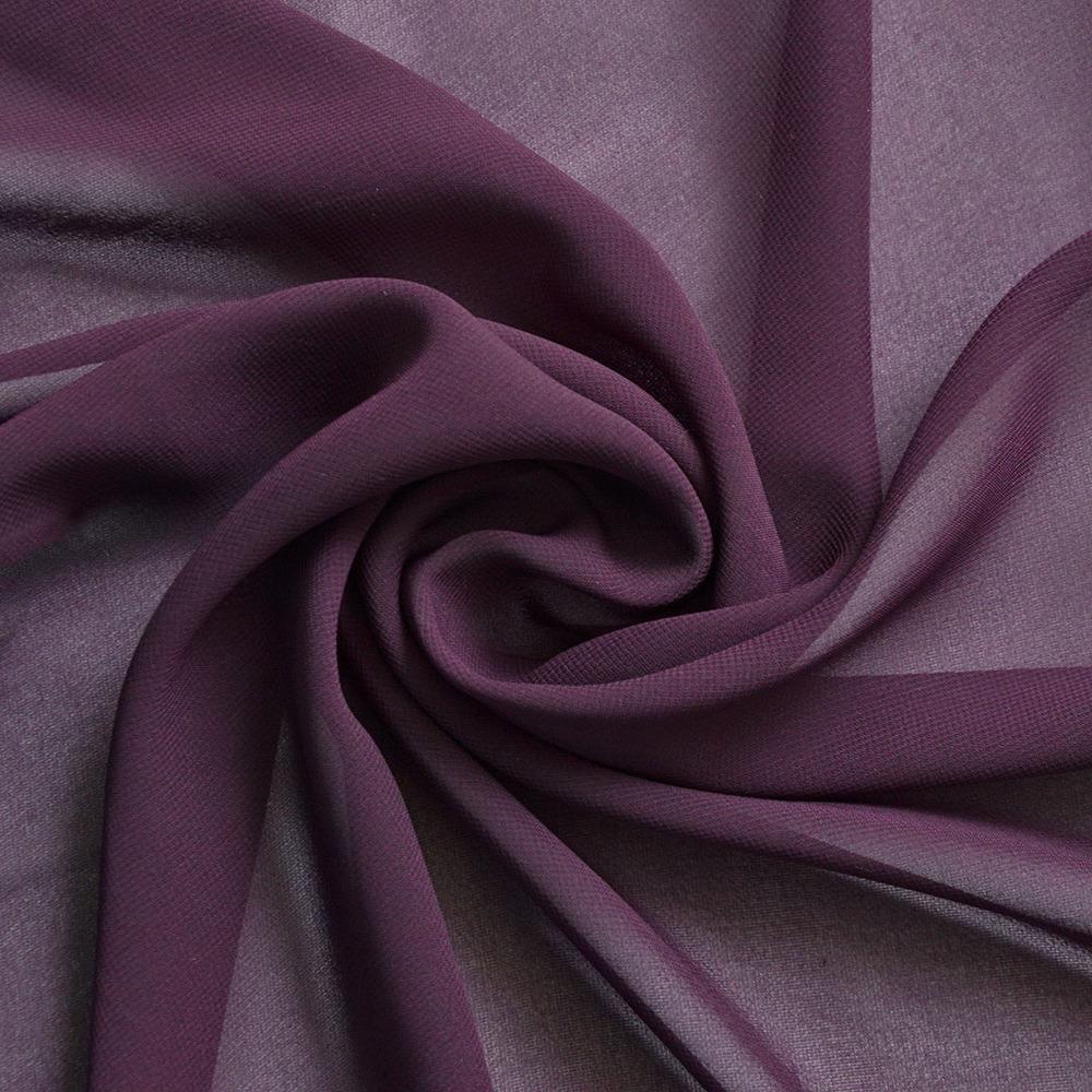 Ткань шифон Shela Баклажан (13770)