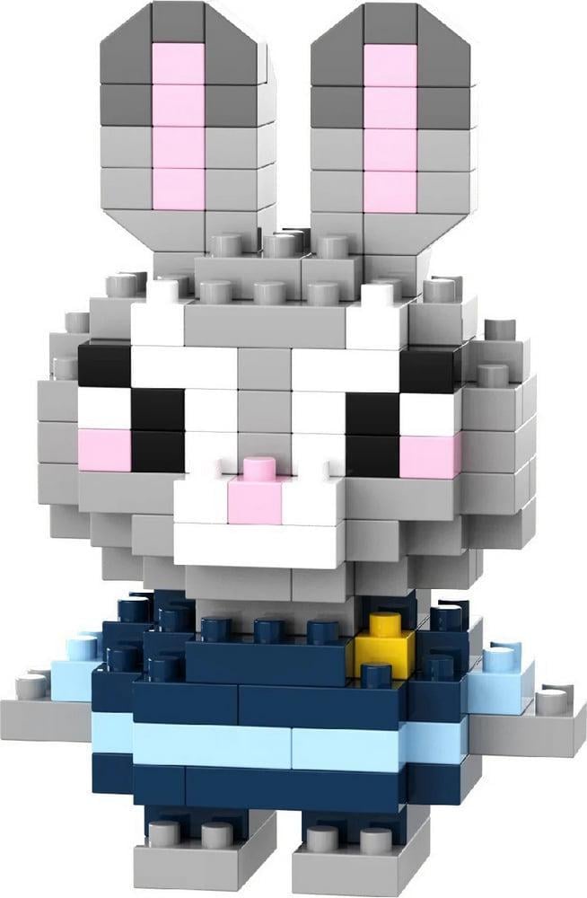 Конструктор 3D Mini Bricks SHLab BB-46 Rabbit 7 см Gray (39087)