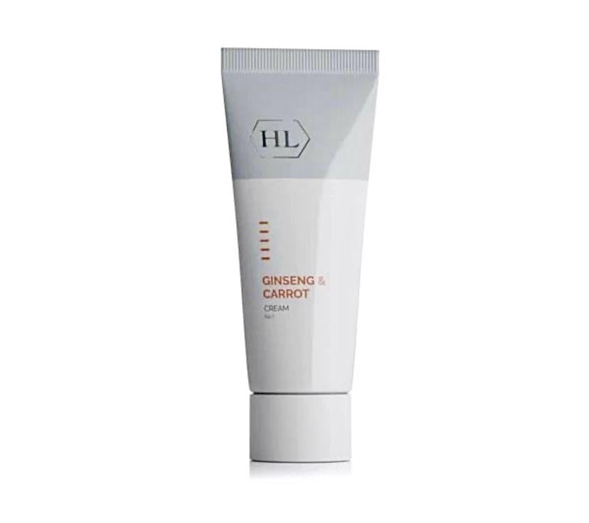 Крем зволожувальний для всіх типів шкіри Holy Land Cosmetics Ginseng&Carrot Cream 70 мл