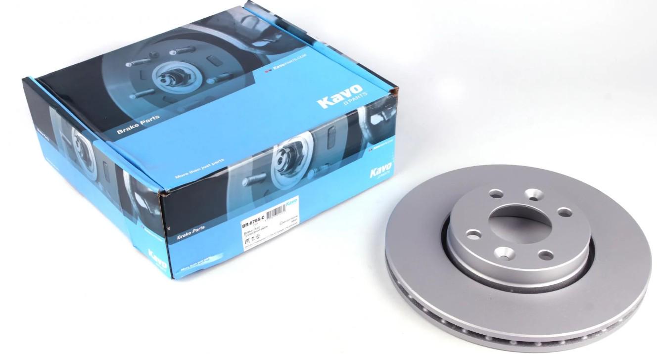 Диск тормозной передний KAVO PARTS для Renault Megane II 1.4/Clio II/III/Logan 1.2-1.6/1,5 dCi 07-260x22 мм (BR-6785-C)
