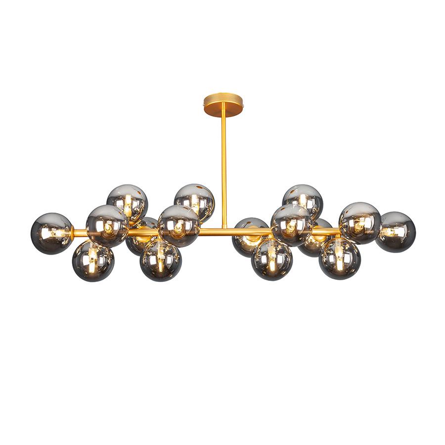 Люстра стельова молекула 7841020-16 DDG/BK Золотий/Чорний - фото 2 Люстра стельова молекула 7841020-16 DDG/BK Золотий/Чорний - фото 2