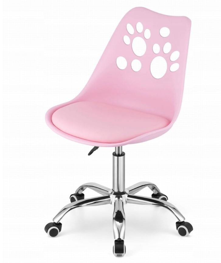 Крісло обертове для дитини JACK Рожевий