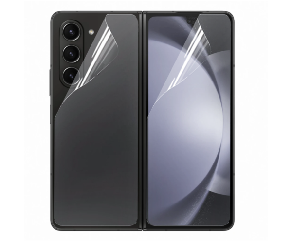 Пленка противоударная гидрогелевая Hydrogel Film для Samsung Galaxy Z Fold5 на заднюю панель Transparent