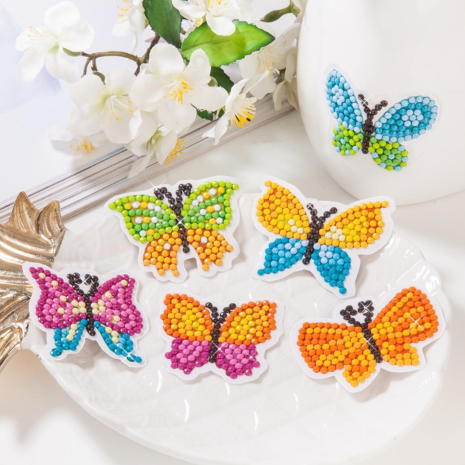 Алмазная мозаика DIY Бабочки (SS007)