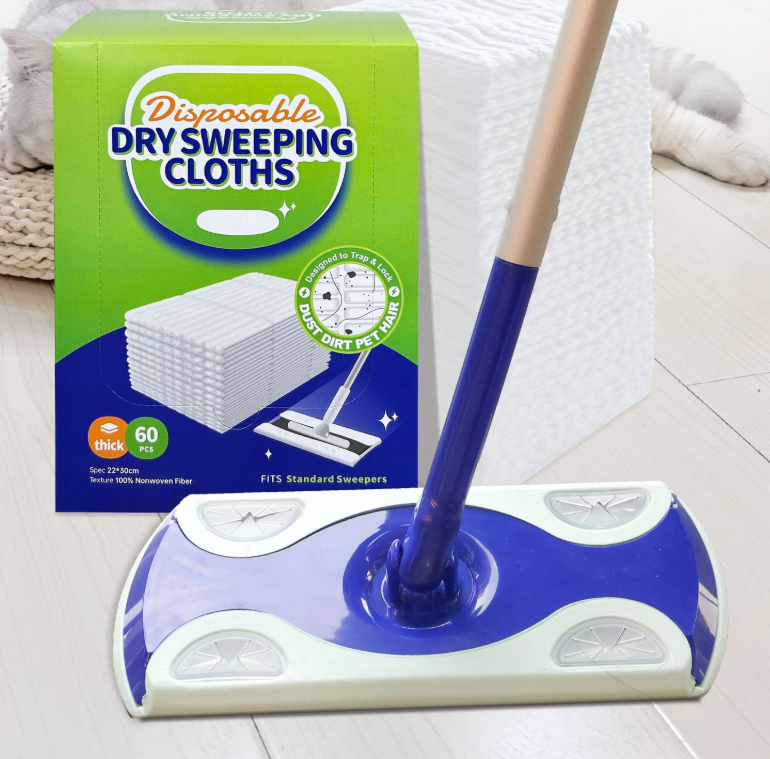 Набор для мытья полов и быстрой уборки Cleaning швабра и 60 серветок (36962469) Набор для мытья полов и быстрой уборки Cleaning швабра и 60 серветок (36962469)