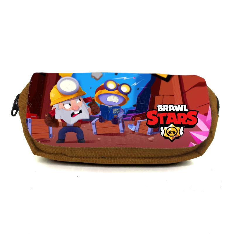 Пенал школьный Brawl Stars-0043 Желтый (2064147954)
