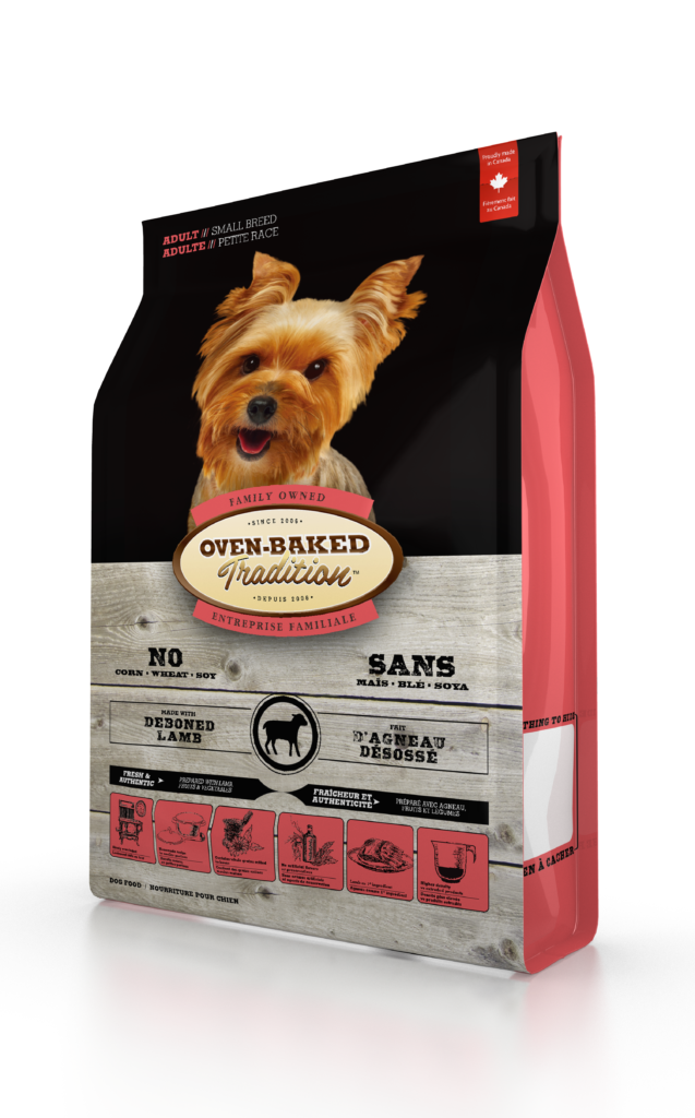 Корм для собак Oven-Baked Tradition сухой для малых пород из свежего мяса ягненка 2,27 кг