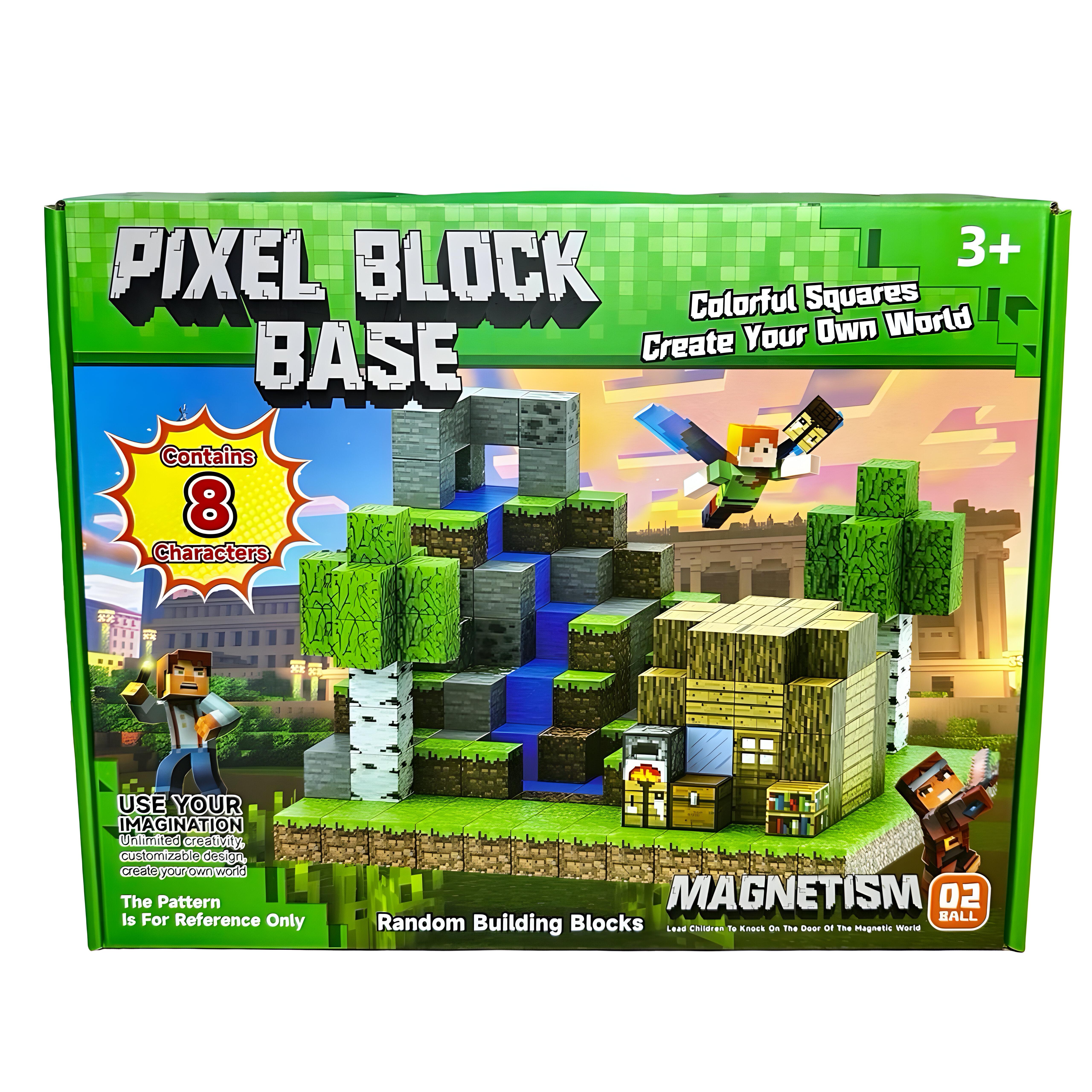 Конструктор магнитный Pixel Block Base 98 дет. (RDF-955)