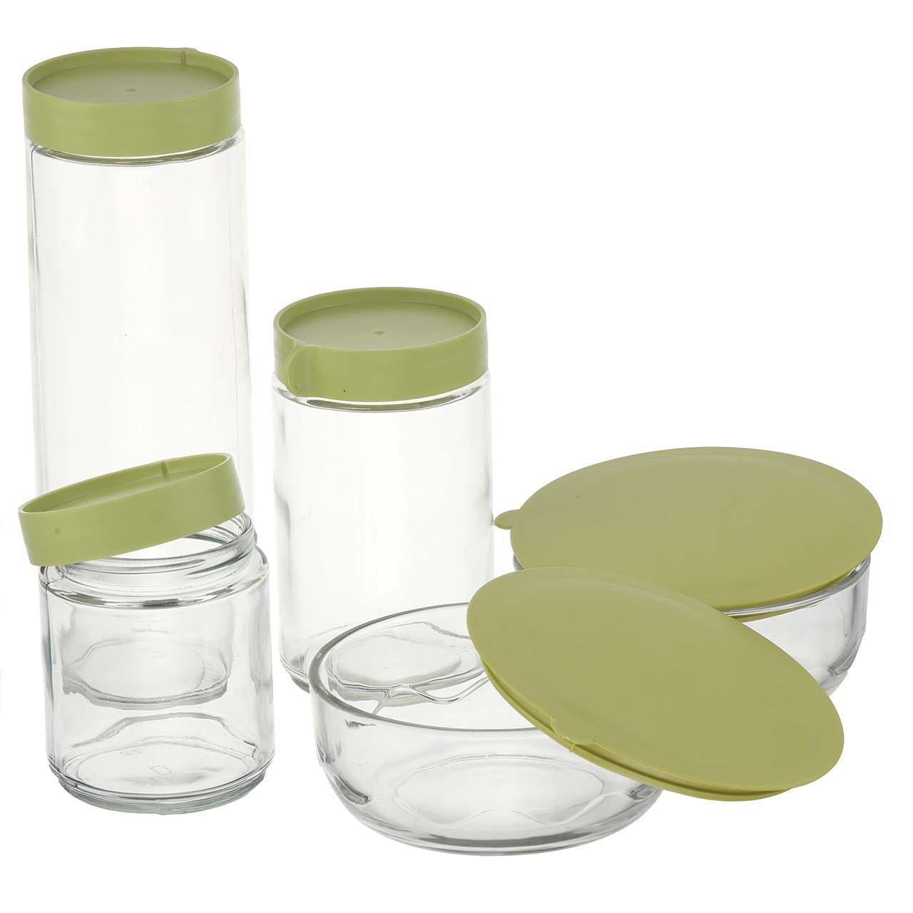 Контейнеры пищевые Glassware с емкостями для сыпучих (27085 GB)