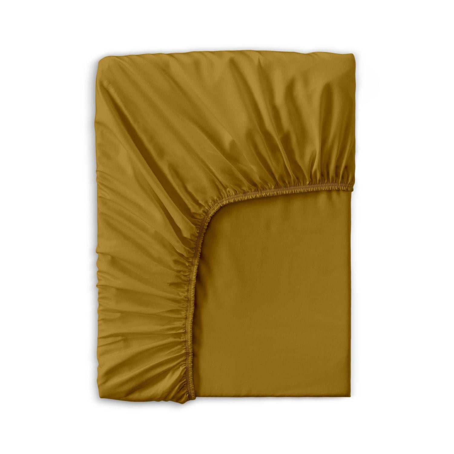 Простынь Cosas Curcuma на резинке сатин 180x200x30 см (4822052210321)