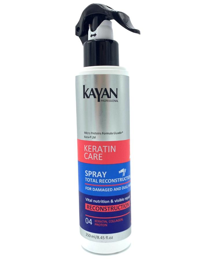 Спрей Kayan Professional Keratin Care для поврежденных и тусклых волос 250 мл (13688) Спрей Kayan Professional Keratin Care для поврежденных и тусклых волос 250 мл (13688)