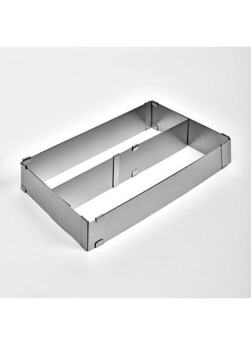 Форма для выпечки раздвижная двойная 25-48х5 см (R89556)