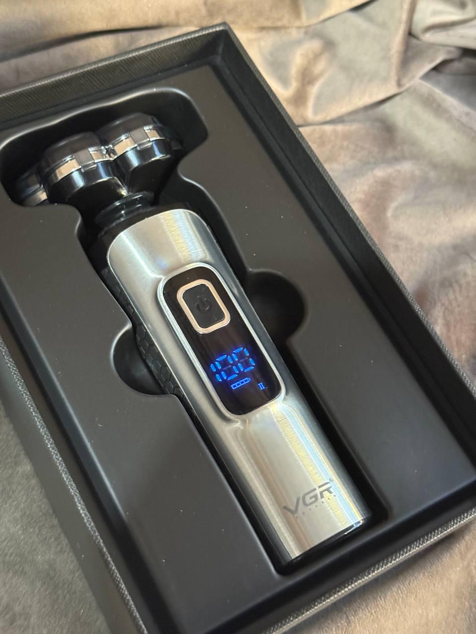 Електробритва VGR V-385 безпровідна Сталевий (V-385)