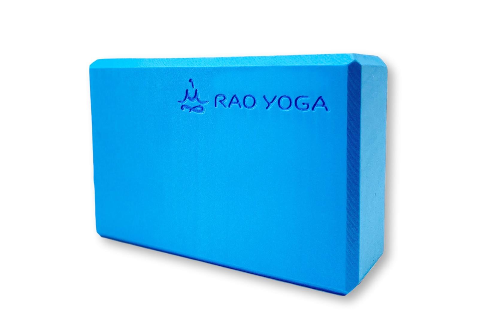 Блок для йоги RAO 23x15x7,5 см Голубой (rao202lb)