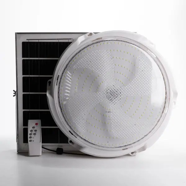 Уличный потолочный светильник 418 LED 300 Вт с солнечной панелью (HP-5-68)